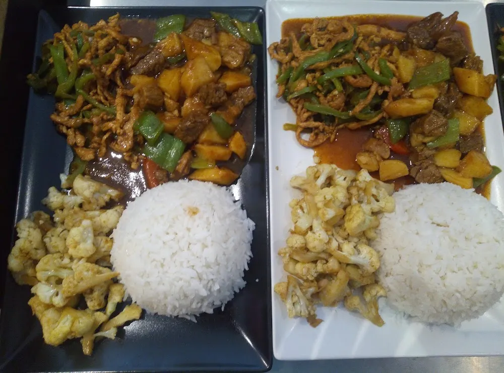 Lanières de Poulet Riz Blanc